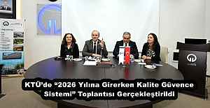 KTÜde 2026 Yılına Girerken...