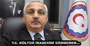 T.C. KÜLTÜR İRADESİNİ GÖRMEMEK…