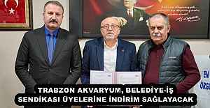 TRABZON AKVARYUM, BELEDİYE-İŞ SENDİKASI ÜYELERİNE İNDİRİM SAĞLAYACAK 