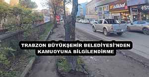 TRABZON BÜYÜKŞEHİR BELEDİYESİ#039;NDEN...