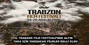 TRABZON FİLM FESTİVALİNDE ALTIN...