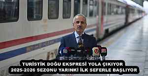 TURİSTİK DOĞU EKSPRESİ YOLA ÇIKIYOR  2025-2026 SEZONU YARINKİ İLK SEFERLE BAŞLIYOR