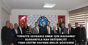 ‘TÜRKİYE SEVDAMIZ EMEK İÇİN...