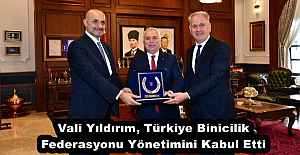 Vali Yıldırım, Türkiye Binicilik Federasyonu Yönetimini Kabul Etti