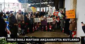 YERLİ MALI HAFTASI AKÇAABAT’TA KUTLANDI