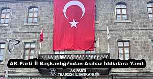 AK Parti İl Başkanlığı’ndan Asılsız İddialara Yanıt