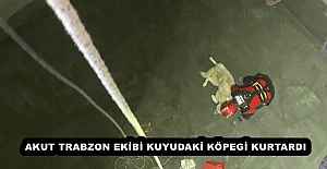 AKUT TRABZON EKİBİ KUYUDAKİ KÖPEGİ...