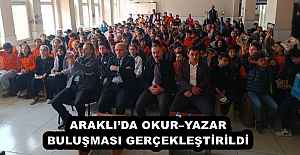 ARAKLI’DA OKUR–YAZAR BULUŞMASI GERÇEKLEŞTİRİLDİ