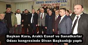 Başkan Kara, Araklı Esnaf ve Sanatkarlar...