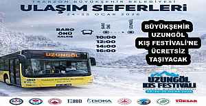 BÜYÜKŞEHİR UZUNGÖL KIŞ FESTİVALİNE...