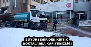 BÜYÜKŞEHİRDEN KRİTİK NOKTALARDA...