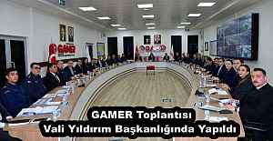 GAMER Toplantısı Vali Yıldırım...