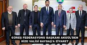 GÜREŞ FEDERASYONU BAŞKANI AKGÜL#039;DEN...