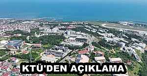 KTÜ#039;DEN AÇIKLAMA