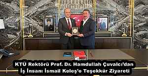KTÜ Rektörü Prof. Dr. Hamdullah...