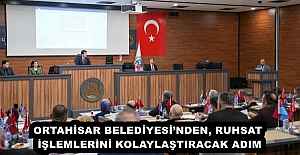 ORTAHİSAR BELEDİYESİNDEN, RUHSAT...