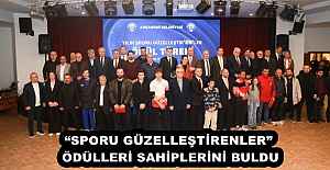“SPORU GÜZELLEŞTİRENLER” ÖDÜLLERİ SAHİPLERİNİ BULDU