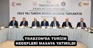 TRABZON’DA TURİZM HEDEFLERİ MASAYA YATIRILDI