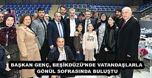 BAŞKAN GENÇ, BEŞİKDÜZÜNDE...