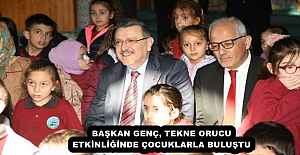 BAŞKAN GENÇ, TEKNE ORUCU ETKİNLİĞİNDE...