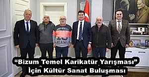 “Bizum Temel Karikatür Yarışması” İçin Kültür Sanat Buluşması