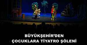 BÜYÜKŞEHİR’DEN ÇOCUKLARA TİYATRO ŞÖLENİ