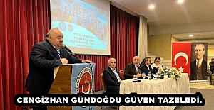 CENGİZHAN GÜNDOĞDU GÜVEN TAZELEDİ.