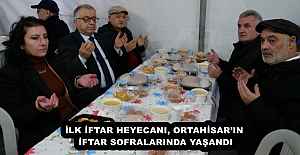 İLK İFTAR HEYECANI, ORTAHİSAR’IN İFTAR SOFRALARINDA YAŞANDI