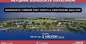 KAPADOKYA TURİZMİ YENİ YÜZÜYLE GÖKYÜZÜNE AÇILIYOR