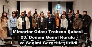 Mimarlar Odası Trabzon Şubesi 20....