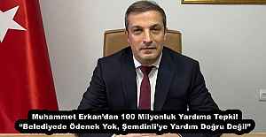 Muhammet Erkan’dan 100 Milyonluk Yardıma Tepki! “Belediyede Ödenek Yok, Şemdinli’ye Yardım Doğru Değil”