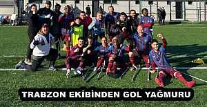 TRABZON EKİBİNDEN GOL YAĞMURU