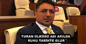TURAN ÜLKÜSÜ ADI AKILDA, RUHU TARİHTE OLUR