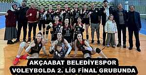 AKÇAABAT BELEDİYESPOR VOLEYBOLDA 2. LİG FİNAL GRUBUNDA