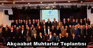 Akçaabat Muhtarlar Toplantısı 