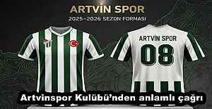 Artvinspor Kulübü’nden anlamlı çağrı