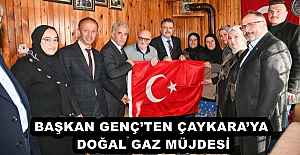 BAŞKAN GENÇTEN ÇAYKARAYA DOĞAL...