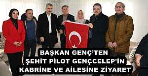 BAŞKAN GENÇTEN ŞEHİT PİLOT...