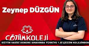 EĞİTİM VADİSİ DENEME SINAVINDA TÜRKİYE 1.Sİ ÇÖZÜM KOLEJİNDEN