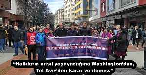 “Halkların nasıl yaşayacağına Washington’dan, Tel Aviv’den karar verilemez.”