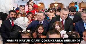 HANİFE HATUN CAMİİ ÇOCUKLARLA ŞENLENDİ