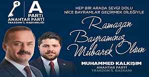 MUHAMMED KALKIŞIM ANAHTAR PARTİ TRABZON İL BAŞKANI