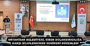 ORTAHİSAR BELEDİYESİ, SİBER DOLANDIRICILIĞA...