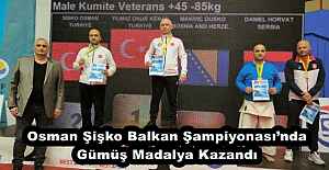 Osman Şişko Balkan Şampiyonası’nda Gümüş Madalya Kazandı