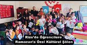 Rize’de Öğrencilere Ramazan’a Özel Kültürel Şölen