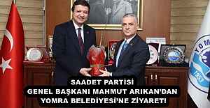 SAADET PARTİSİ GENEL BAŞKANI MAHMUT ARIKAN’DAN YOMRA BELEDİYESİ’NE ZİYARET!