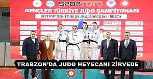TRABZON’DA JUDO HEYECANI ZİRVEDE