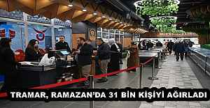 TRAMAR, RAMAZAN’DA 31 BİN KİŞİYİ AĞIRLADI