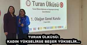 TURAN ÜLKÜSÜ: KADIN YÜKSELİRSE...