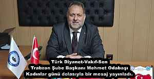 Türk Diyanet-Vakıf-Sen Trabzon Şube...